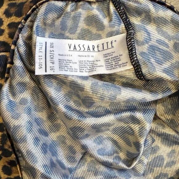 Y2k mcbling velvet cheetah mini slip skirt w/ black lace womens size small - Picture 3 of 6